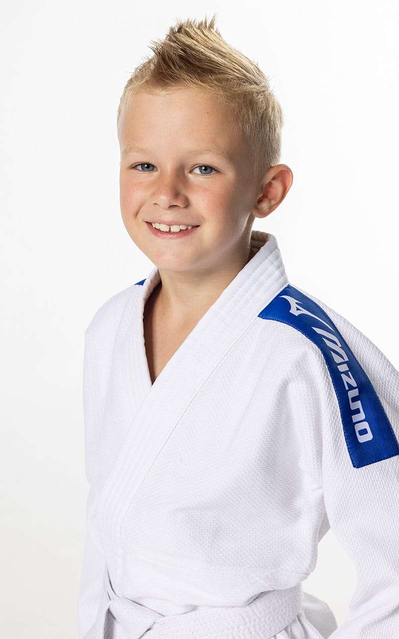 JUDO KIMONO MIZUNO KODOMO PLUS KIDS + BIJELA POJAS