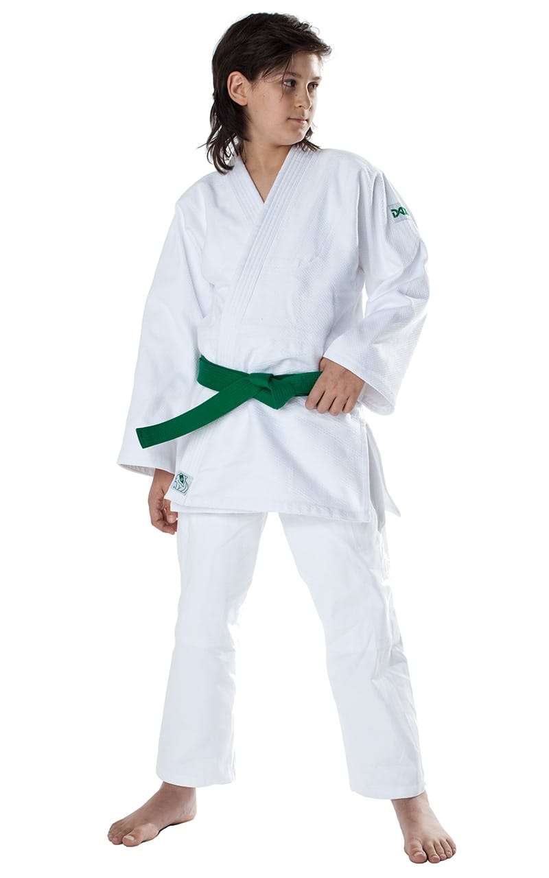 JUDO KIMONO DAX KIDS + RRIP I BARDHË